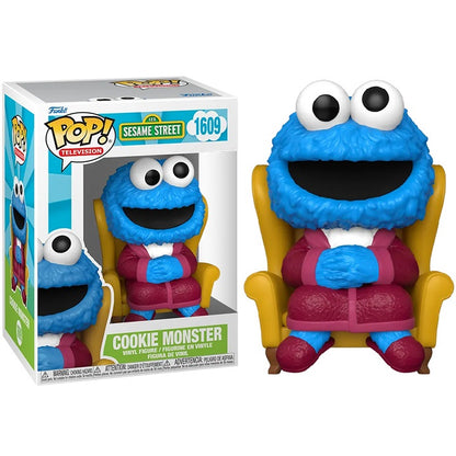 Funko Pop ! Television Sesame Street (1609) Cookie Monster Vinyl Figure 9Cm