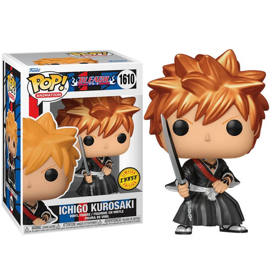 Funko Pop ! Animation Bleach (1610) Ichigo Kurosaki Chase Vinyl Figure 9Cm Anime