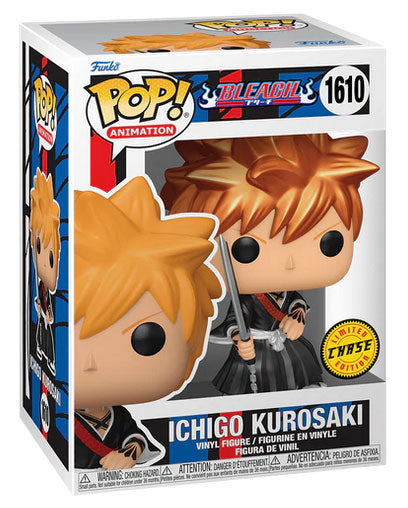 Funko Pop ! Animation Bleach (1610) Ichigo Kurosaki Chase Vinyl Figure 9Cm Anime