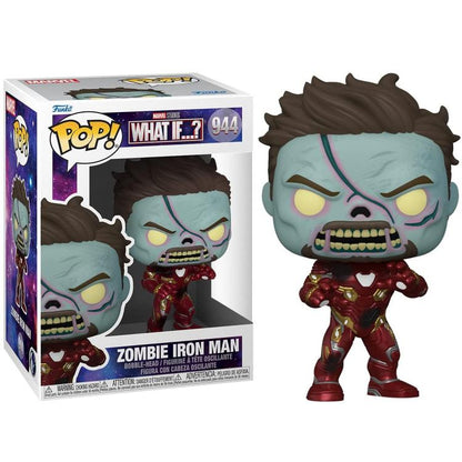 Funko Pop Marvel What If...? Zombie Iron Man (944) Statuetta Vinyl Action Figure