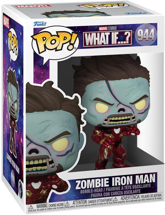 Funko Pop Marvel What If...? Zombie Iron Man (944) Statuetta Vinyl Action Figure