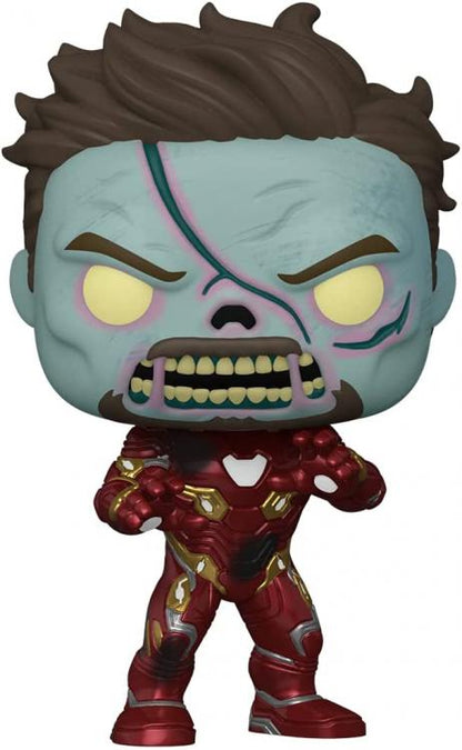 Funko Pop Marvel What If...? Zombie Iron Man (944) Statuetta Vinyl Action Figure