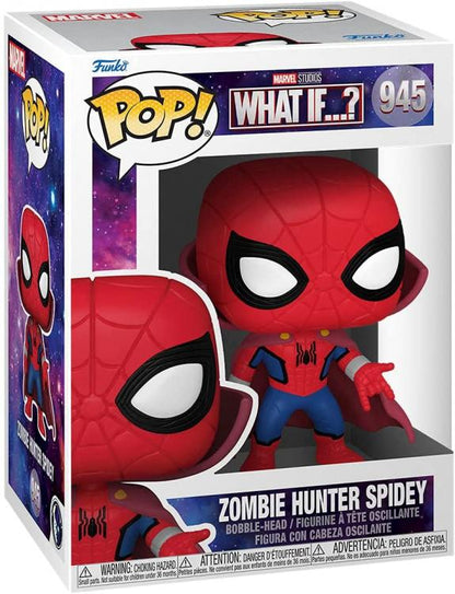 Funko Pop Marvel What If...? Zombie Hunter Spidey (945) Statuetta Vinyl Figure