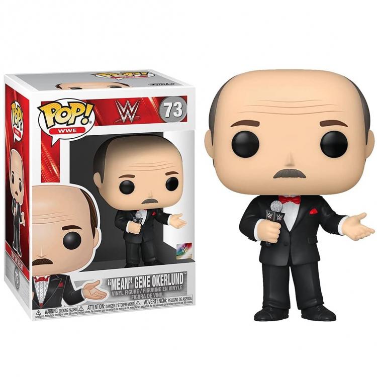 Funko Pop Wwe - Mean Gene Okerlund (73) Statuetta Wrestling Vinyl Action Figure