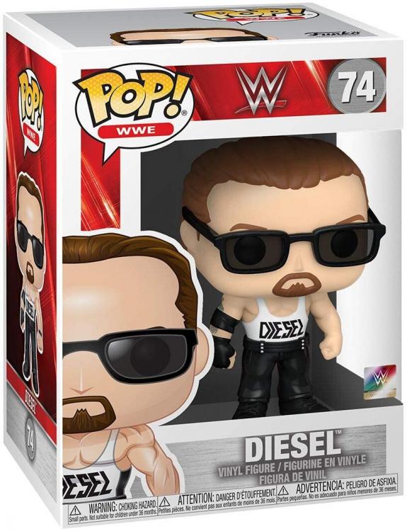 Funko Pop Wwe - Diesel (74) Statuetta Kevin Nash Wrestling Vinyl Action Figure