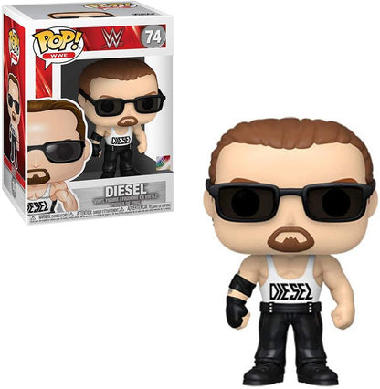Funko Pop Wwe - Diesel (74) Statuetta Kevin Nash Wrestling Vinyl Action Figure