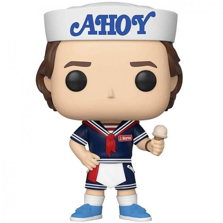 Funko Pop ! Television Stranger Things S3 - Steve (803) Netflix Vinyl Figure 9Cm