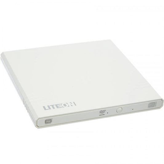 Liteon Masterizzatore Lettore Dvd Rw Cd Esterno Portatile Usb 2.0 Bianco Ebau108