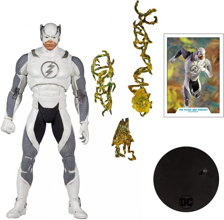 DC MULTIVERSE THE FLASH HOT PURSUIT McFARLANE STATUA ACTION FIGURE UNIVERSO 18cm