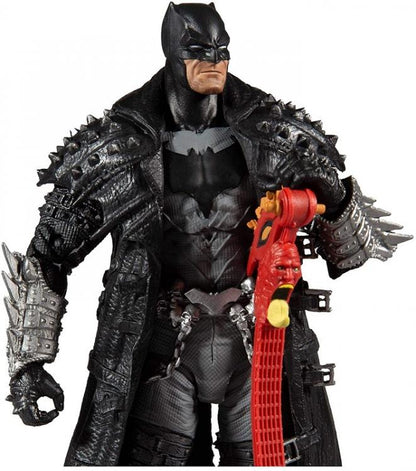 DC MULTIVERSE BATMAN DARK NIGHTS DEATH METAL DARKFATHER STATUA FIGURE BUILD 18cm