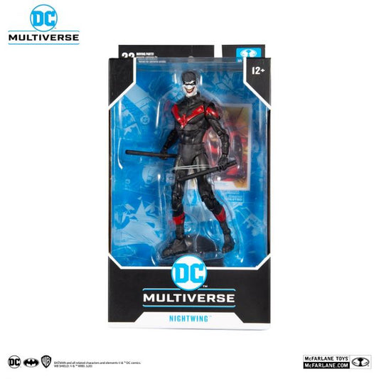 DC MULTIVERSE NIGHTWING JOKER DEATH FAMILY BATMAN McFARLANE STATUA FIGURE 18cm