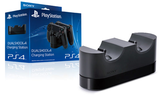 Sony Playstation 4 Caricatore Controller Originale Ps4 Doppia Stazione Ricarica