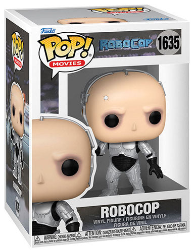 Funko Pop ! Movies Robocop Metallic (1635) Robocop Vinyl Figure 9Cm Collezione