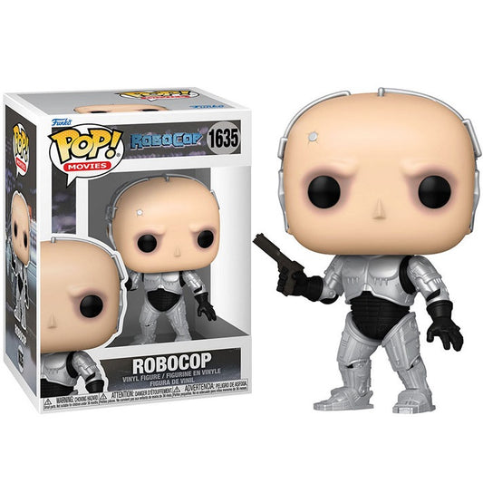 Funko Pop ! Movies Robocop Metallic (1635) Robocop Vinyl Figure 9Cm Collezione