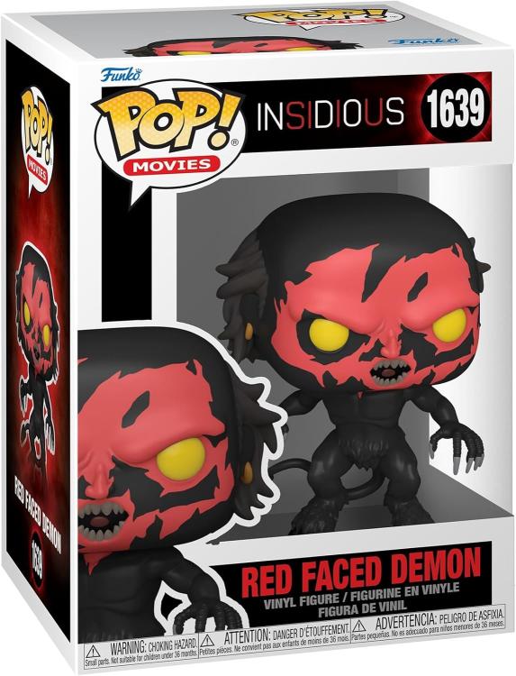 Funko Pop ! Movies Insidious (1639) Red Face Demon Vinyl Figure 9Cm Collezione