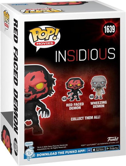Funko Pop ! Movies Insidious (1639) Red Face Demon Vinyl Figure 9Cm Collezione