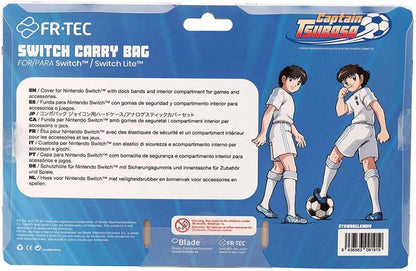Fr-Tec Captain Tsubasa Lenticular Carry Bag Custodia Per Nintendo Switch & Lite