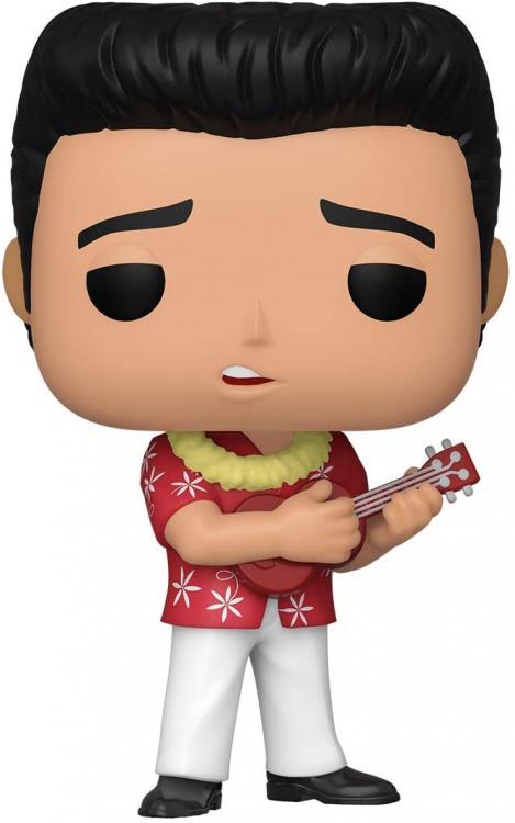Funko Pop ! Rocks - Elvis Presley Blue Hawaii (187) Vinyl Figure Statuetta Rock