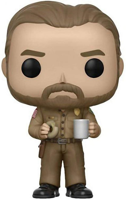 Funko Pop ! Television Stranger Things -(512) Hopper (Chase) Figure Vinyl 9Cm