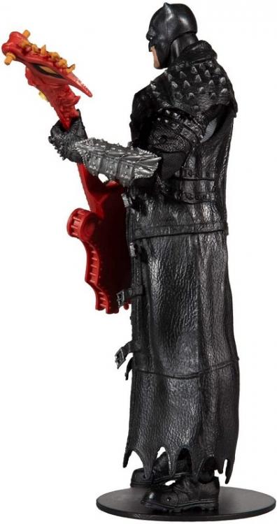 DC MULTIVERSE BATMAN DARK NIGHTS DEATH METAL DARKFATHER STATUA FIGURE BUILD 18cm