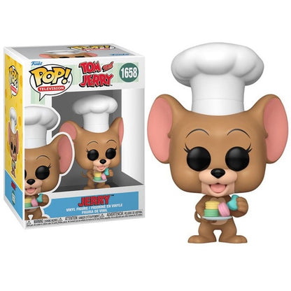 Funko Pop ! Television Tom And Jerry - (1658) Jerry Chef Figure Cartoon 9Cm