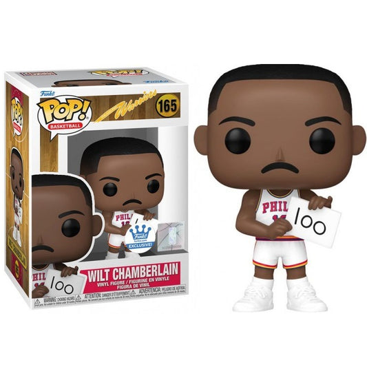 Funko Pop ! Basketball Nba All Stars - (165) Wilt Chamberlain 100 Points Exm 9Cm