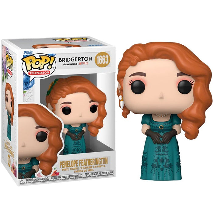 Funko Pop ! Television Bridgerton - (1663) Penelope Featherington Figure 9Cm