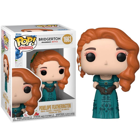 Funko Pop ! Television Bridgerton - (1663) Penelope Featherington Figure 9Cm