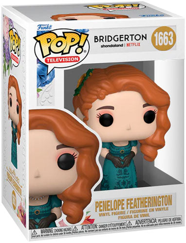 Funko Pop ! Television Bridgerton - (1663) Penelope Featherington Figure 9Cm