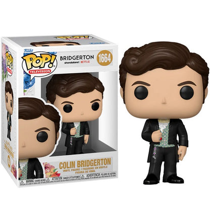Funko Pop ! Television Bridgerton - (1664) Colin Bridgerton Vinyl Figure 9Cm