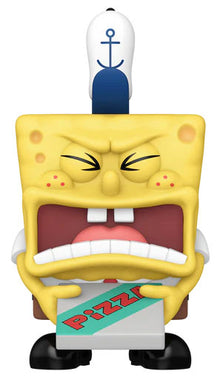 Funko Pop ! Animation Spongebob 25Th (1667) Spongebob W/Krusty Krab Pizza Figure