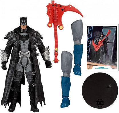 DC MULTIVERSE BATMAN DARK NIGHTS DEATH METAL DARKFATHER STATUA FIGURE BUILD 18cm