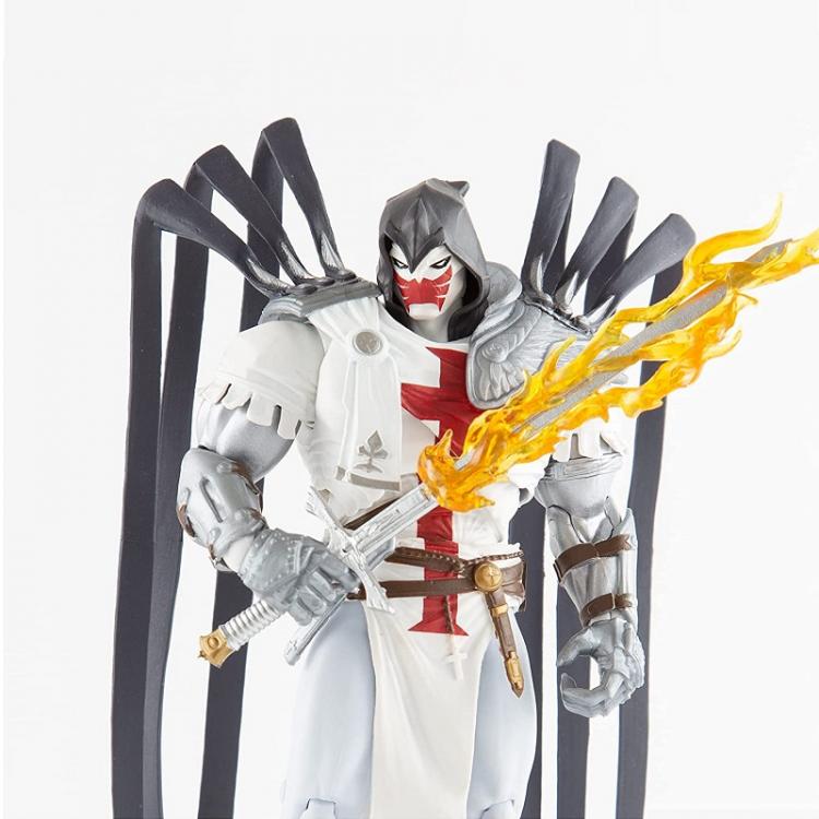 DC MULTIVERSE AZRAEL™ SUIT OF SORROWS GOLD LABEL BATMAN STATUA FIGURE BUILD 18cm