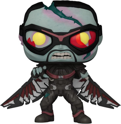 Funko Pop Marvel What If...? Zombie Falcon (942) Statuetta Vinyl Action Figure