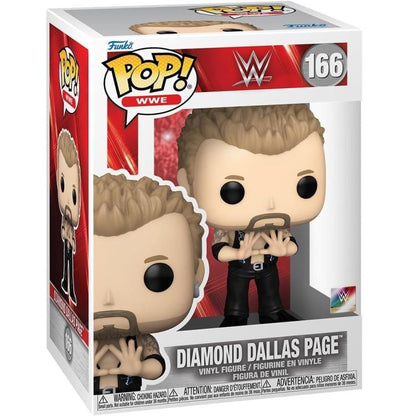 Funko Pop ! Wwe (166) Diamond Dallas Page - Figure 9Cm Official Licensed Product