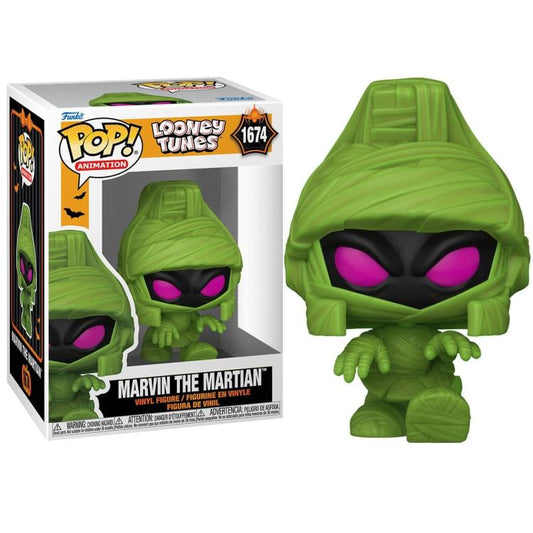 Funko Pop! Animation Looney Tunes - (1674) Marvin The Martian Vinyl Figure 9Cm