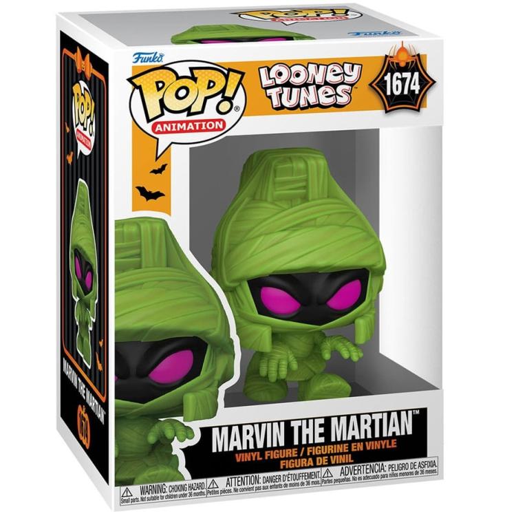 Funko Pop! Animation Looney Tunes - (1674) Marvin The Martian Vinyl Figure 9Cm