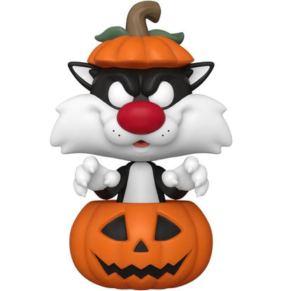Funko Pop ! Animation Looney Tunes Halloween (1675) Sylvester W/Pumpkin Figure