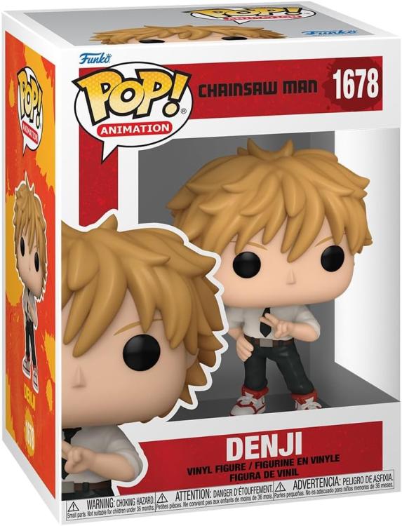 Funko Pop ! Animation Chainsaw Man (1678) Man Denji Vinyl Figure 9Cm Collezione