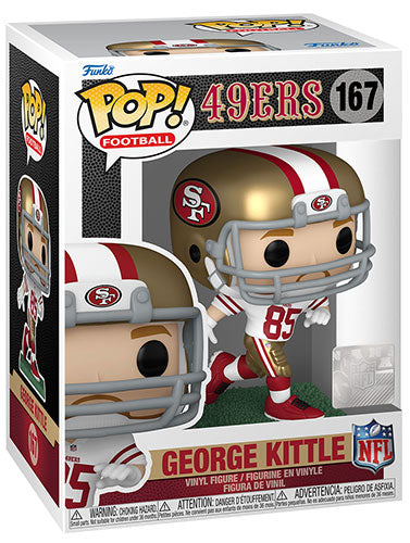 Funko Pop ! Football - Nfl - 49Ers (167) George Kittle - Player Football Vinyl