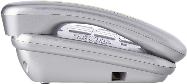 BRONDI SUPERBRAVO PLUS ARGENTO TELEFONO FISSO ANZIANI TELECOMANDO SOS EMERGENZA