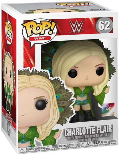 Funko Pop Wwe - Charlotte Flair (62) Statuetta Collezione Wrestling Vinyl Figure