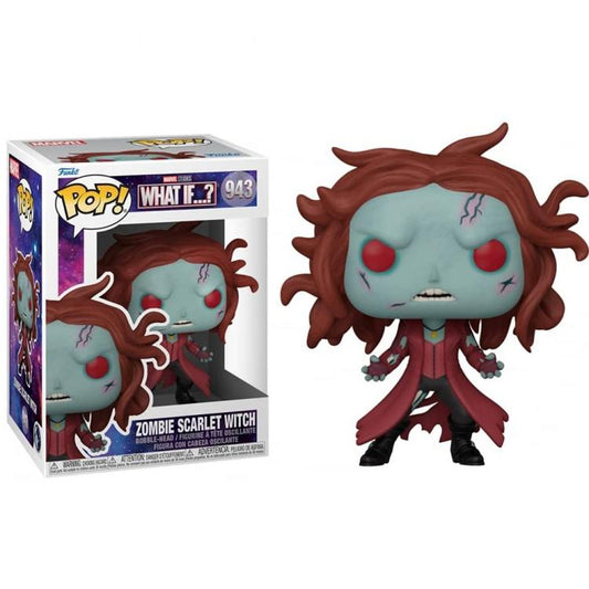 Funko Pop Marvel What If...? Zombie Scarlet Witch (943) Statuetta Vinyl Figure