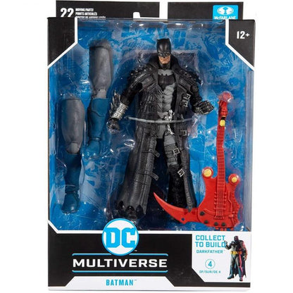 DC MULTIVERSE BATMAN DARK NIGHTS DEATH METAL DARKFATHER STATUA FIGURE BUILD 18cm