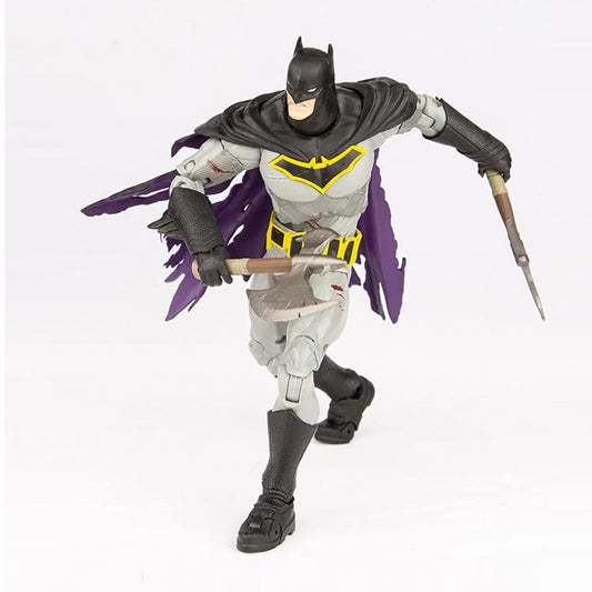 DC MULTIVERSE BATMAN BATTLE DAMAGE DARK NIGHT METAL McFARLANE STATUA FIGURE 18cm