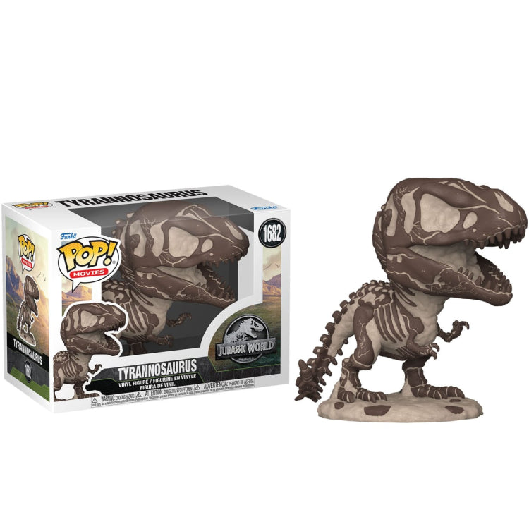 Funko Pop ! Movies Jurassic World (1682) Tyrannosaurus Vinyl Figure 9Cm Statua