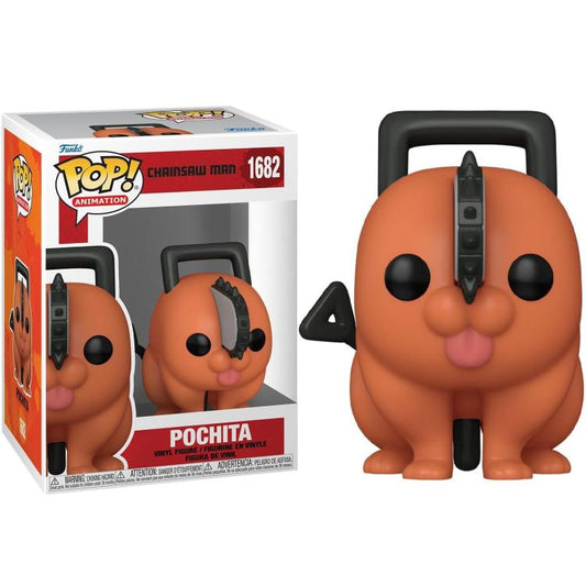 Funko Pop ! Animation Chainsaw Man (1682) Pochita Vinyl Figure 9Cm Collezione