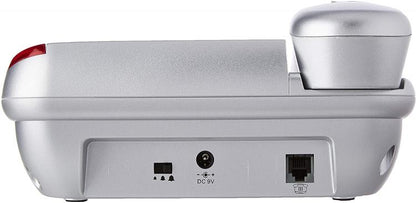 BRONDI SUPERBRAVO PLUS ARGENTO TELEFONO FISSO ANZIANI TELECOMANDO SOS EMERGENZA