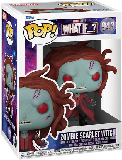 Funko Pop Marvel What If...? Zombie Scarlet Witch (943) Statuetta Vinyl Figure