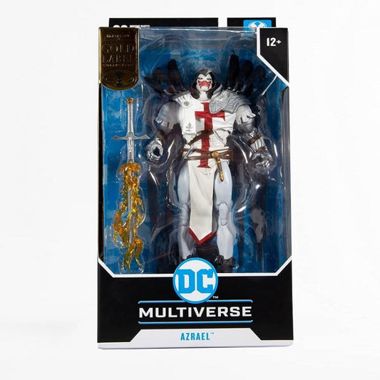 DC MULTIVERSE AZRAEL™ SUIT OF SORROWS GOLD LABEL BATMAN STATUA FIGURE BUILD 18cm